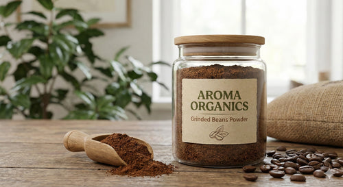 AROMA ORGANICS Robust coffee beans